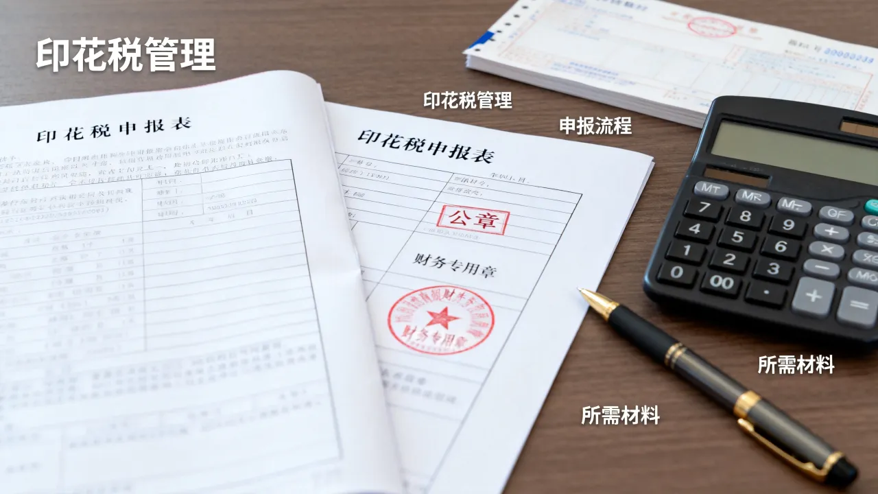 印花税如何管理,申报详细流程及所需材料有哪些-图3 印花税如何管理,申报详细流程及所需材料有哪些-图3