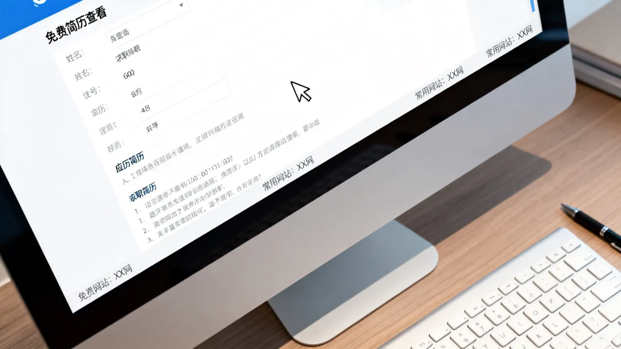 怎么免费查看求职简历,免费查看求职简历的网站有哪些?-图1 怎么免费查看求职简历,免费查看求职简历的网站有哪些?-图1
