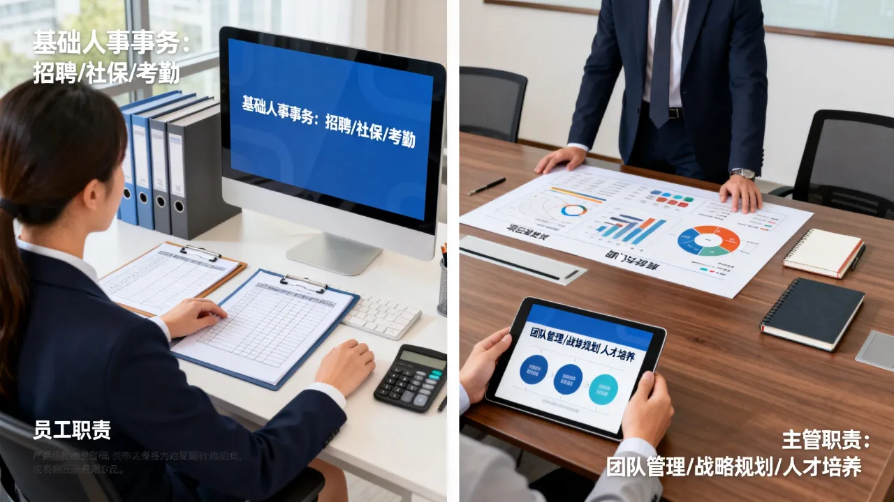 人事主管和人事的工作内容有什么区别?哪个更有发展?-图3 人事主管和人事的工作内容有什么区别?哪个更有发展?-图3