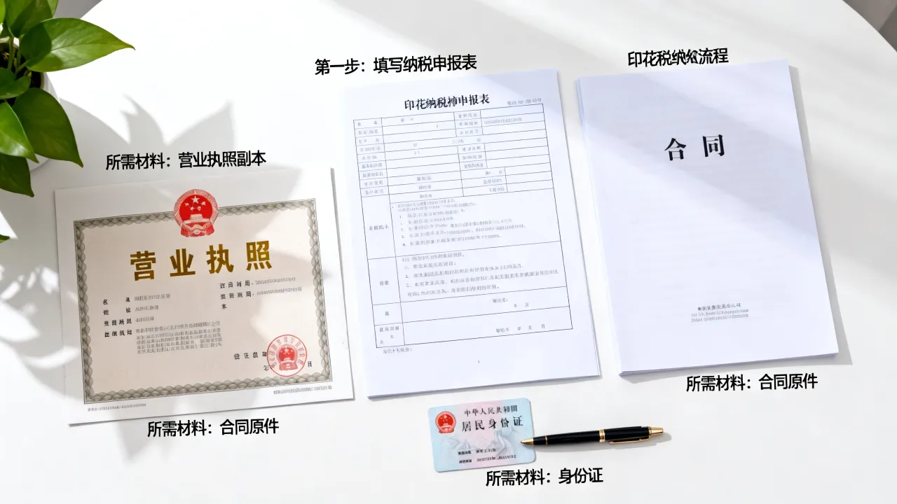 如何交纳印花税,印花税缴纳的完整流程和所需材料是什么-图1 如何交纳印花税,印花税缴纳的完整流程和所需材料是什么-图1