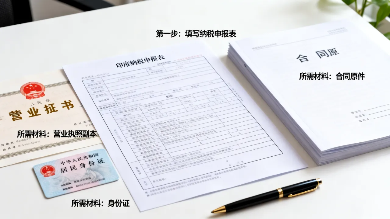 如何交纳印花税,印花税缴纳的完整流程和所需材料是什么-图3 如何交纳印花税,印花税缴纳的完整流程和所需材料是什么-图3