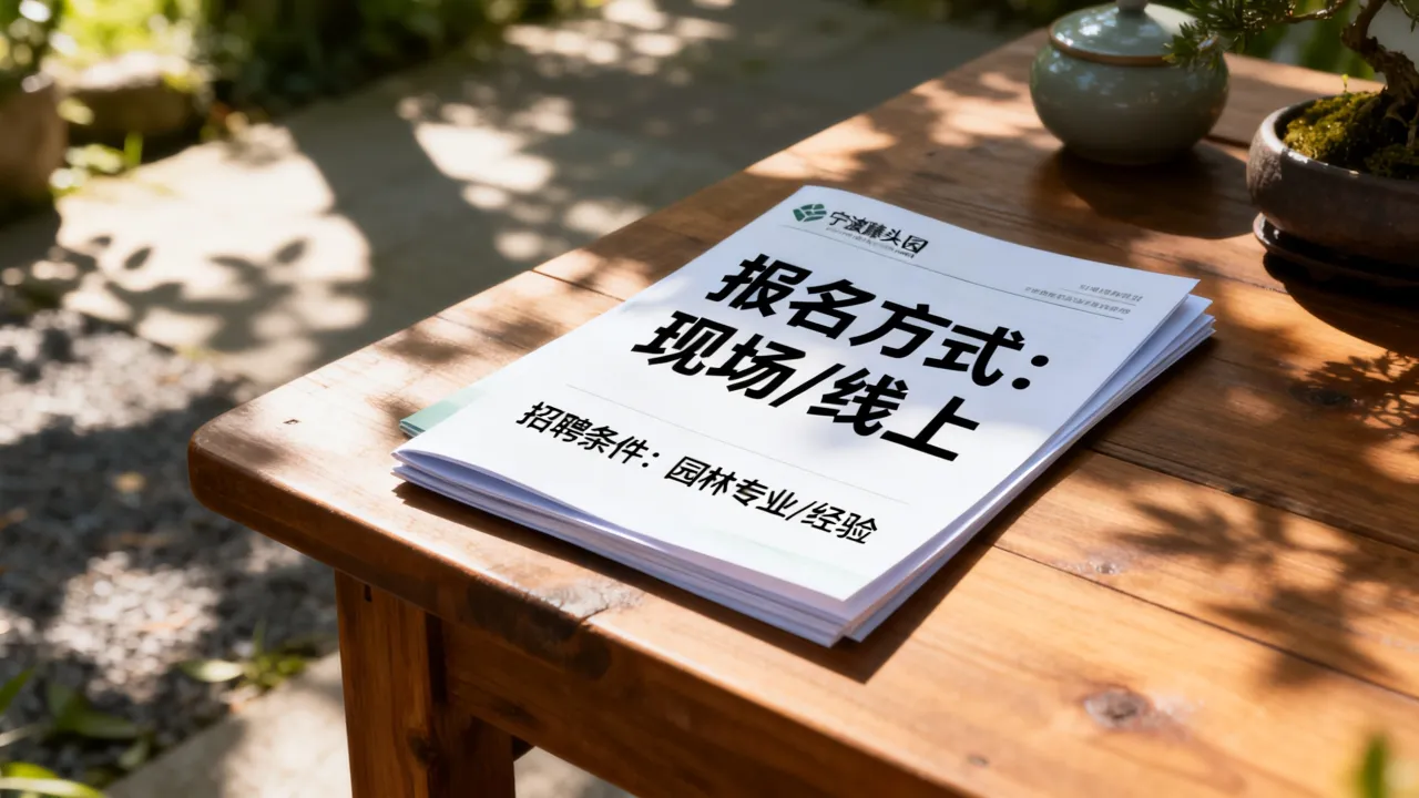 宁波滕头园林招聘怎么报名,招聘条件有哪些?-图3 宁波滕头园林招聘怎么报名,招聘条件有哪些?-图3