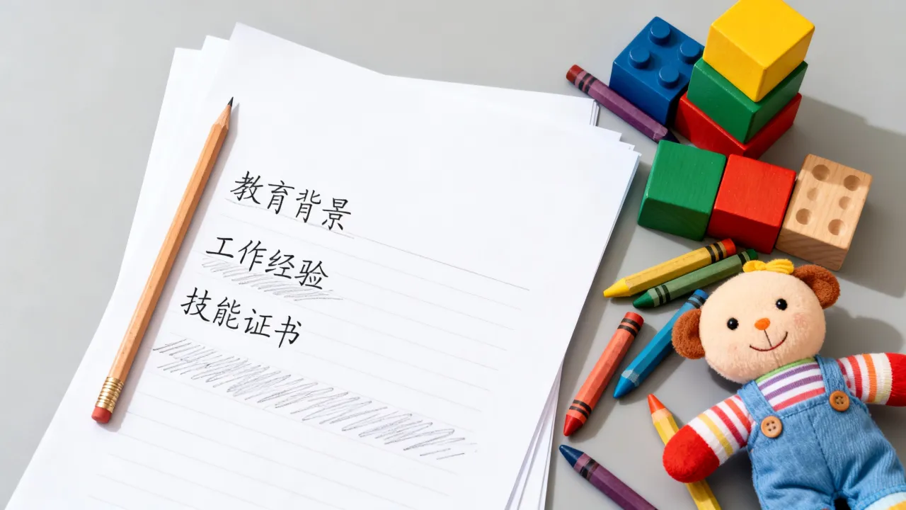 应聘幼师简历怎么写?有哪些实用技巧?-图3 应聘幼师简历怎么写?有哪些实用技巧?-图3