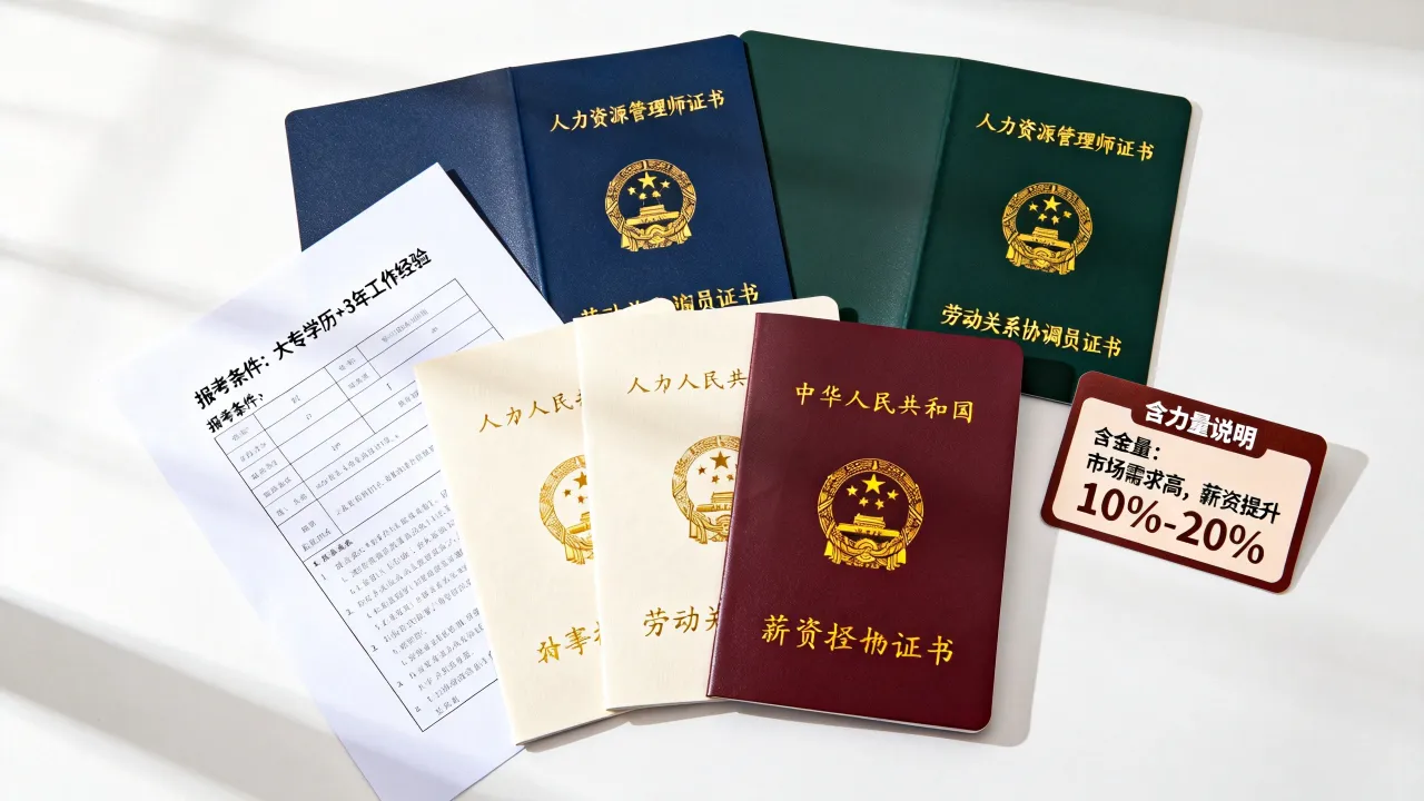人事岗位证书有哪些，人事岗位证书报考条件及含金量怎么样-图1