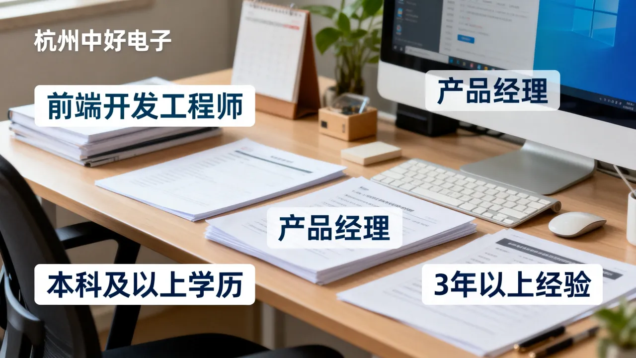 杭州中好电子招聘怎么样,有哪些岗位要求?-图2 杭州中好电子招聘怎么样,有哪些岗位要求?-图2