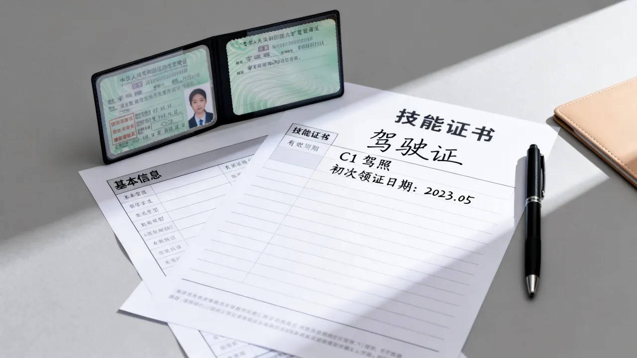 简历上驾照怎么写,简历驾驶证一栏怎么填最规范-图3 简历上驾照怎么写,简历驾驶证一栏怎么填最规范-图3