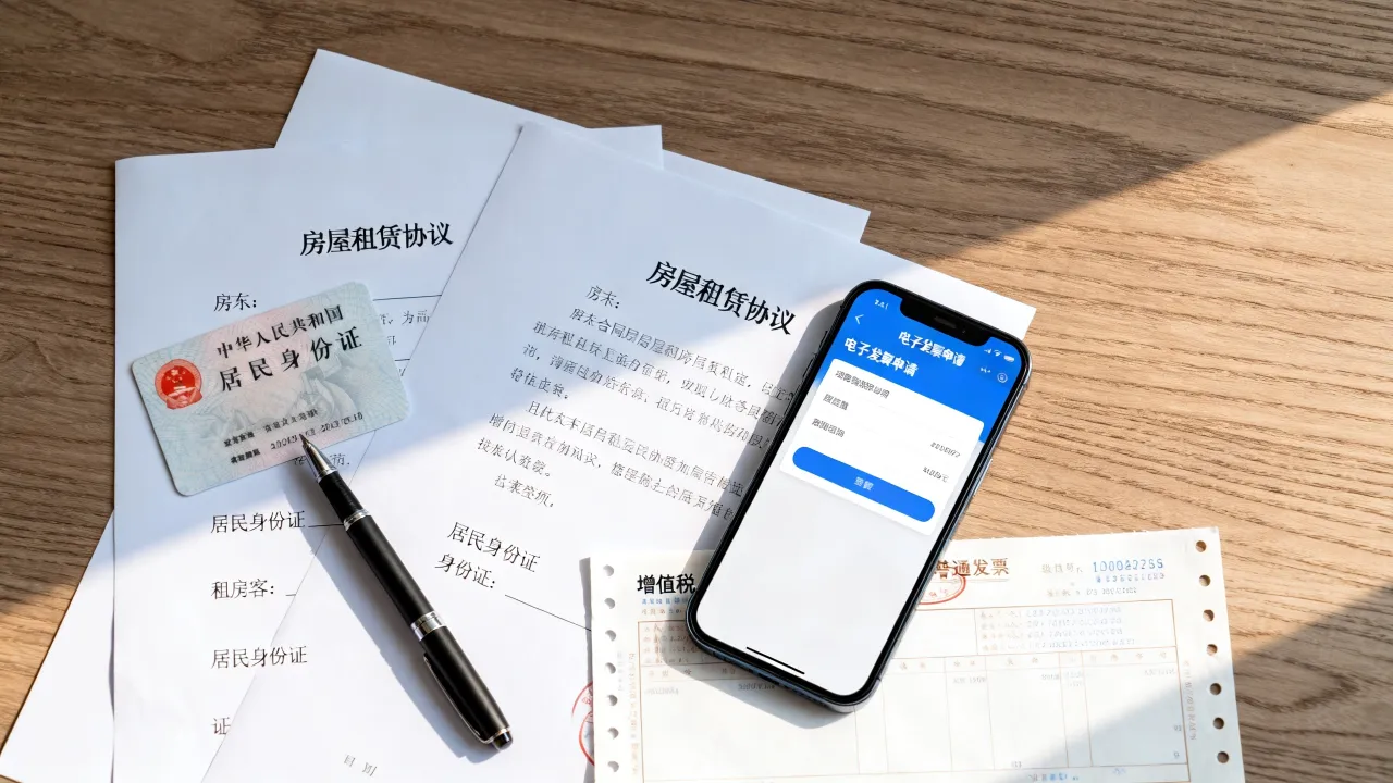 房租如何开发票?个人租房发票开具流程详解,房东代开要交多少税,电子发票怎么申请-图2 房租如何开发票?个人租房发票开具流程详解,房东代开要交多少税,电子发票怎么申请-图2