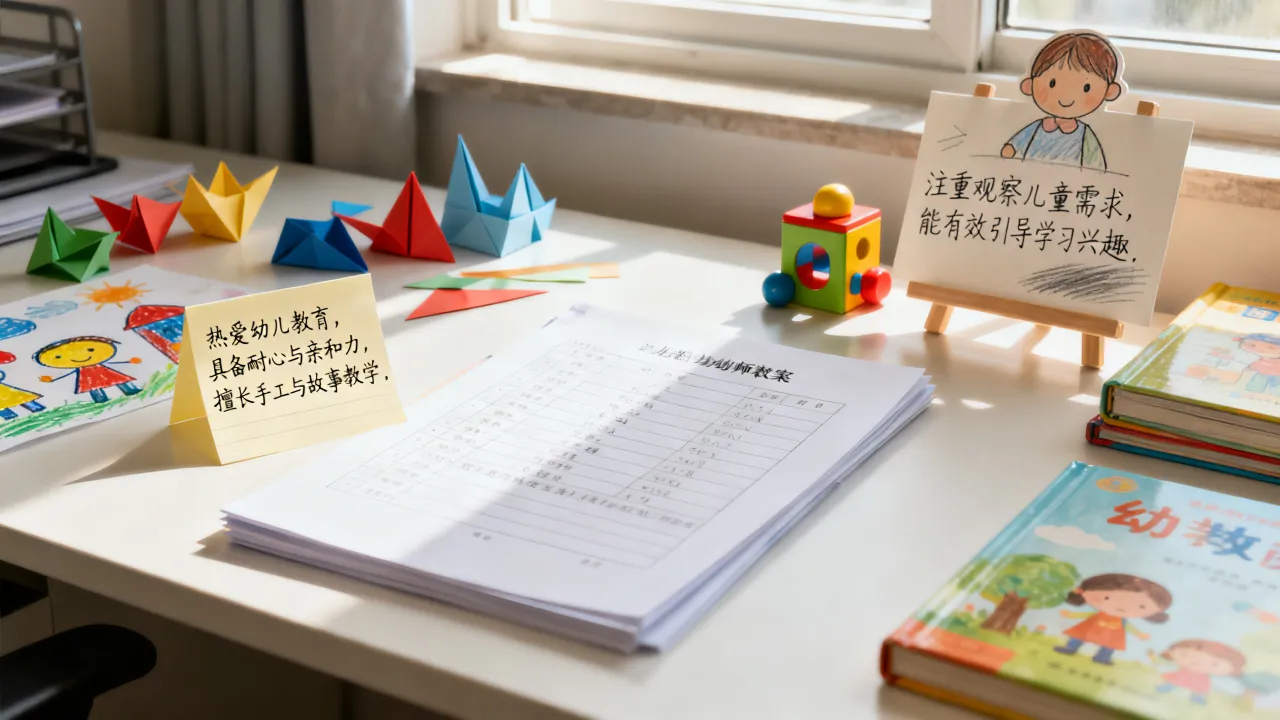 幼师求职简历怎么写,幼师简历自我评价范文怎么写-图2 幼师求职简历怎么写,幼师简历自我评价范文怎么写-图2