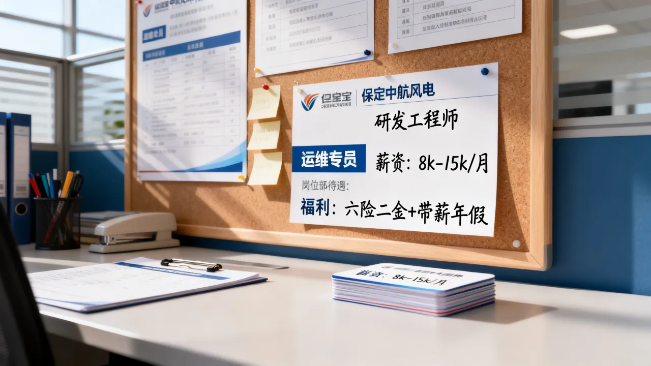 保定中航风电招聘有哪些岗位,保定中航风电招聘薪资待遇怎么样?-图3 保定中航风电招聘有哪些岗位,保定中航风电招聘薪资待遇怎么样?-图3