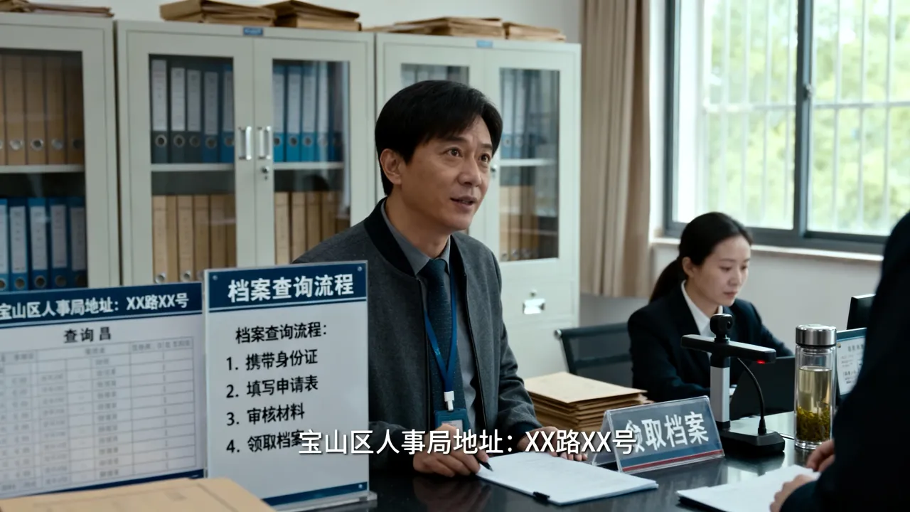 宝山人事局在哪里？宝山人事档案查询流程是什么-图2