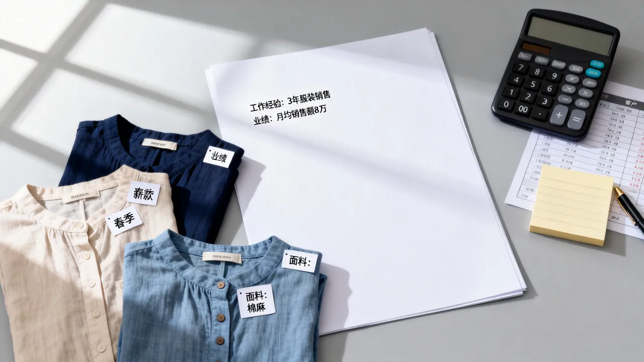 服装销售简历怎么写,服装销售简历中工作经验怎么写-图1 服装销售简历怎么写,服装销售简历中工作经验怎么写-图1