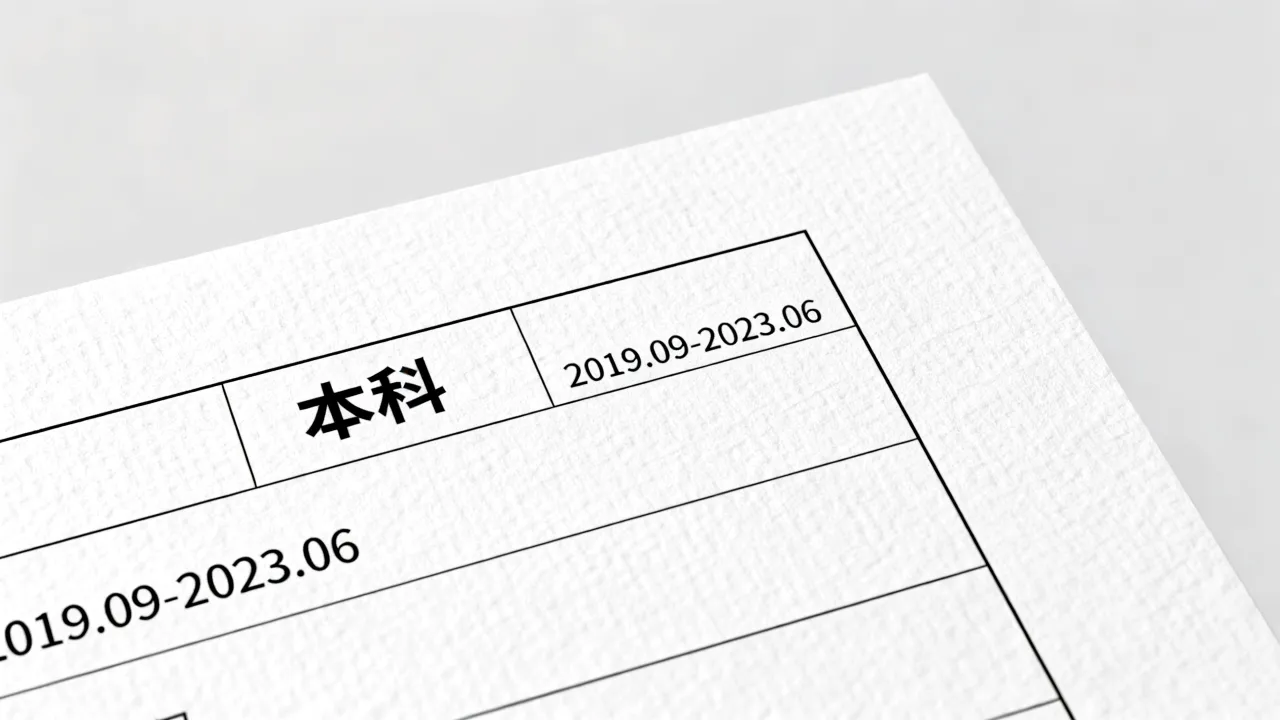 简历上的学历怎么写,个人简历学历如何填写才规范?-图1 简历上的学历怎么写,个人简历学历如何填写才规范?-图1