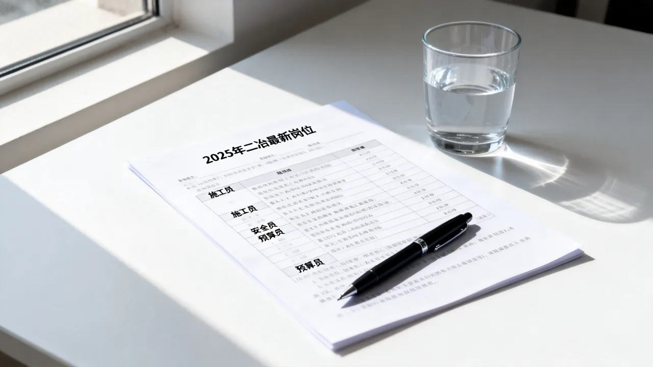 包头二冶招聘信息在哪里?2025年最新岗位有哪些?-图3 包头二冶招聘信息在哪里?2025年最新岗位有哪些?-图3
