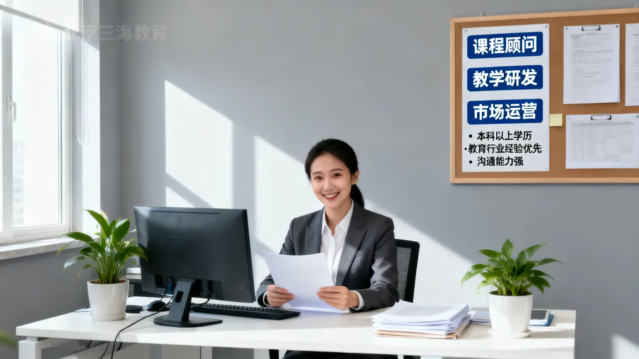 北京三海教育招聘怎么样?北京三海教育招聘有哪些岗位?-图1 北京三海教育招聘怎么样?北京三海教育招聘有哪些岗位?-图1