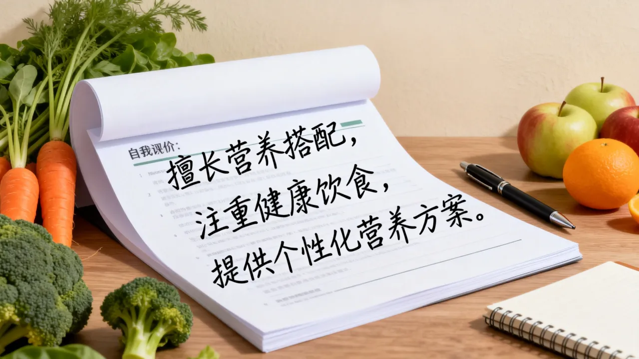 营养师简历怎么写，营养师简历自我评价怎么写？-图2