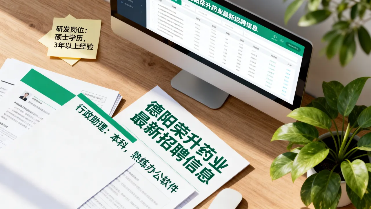 德阳荣升药业招聘信息在哪看?最新岗位要求-图3 德阳荣升药业招聘信息在哪看?最新岗位要求-图3