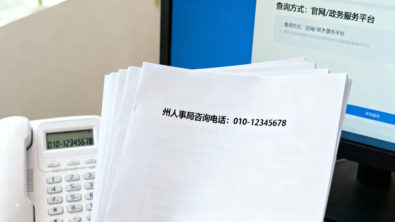 州人事局的号码是多少，在哪里可以查询？-图3