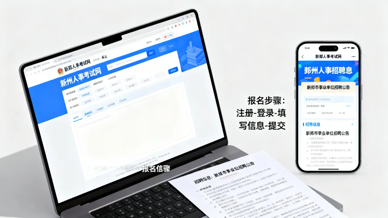 新郑人事考试网怎么报名,新郑人事招聘信息在哪里看?-图3 新郑人事考试网怎么报名,新郑人事招聘信息在哪里看?-图3