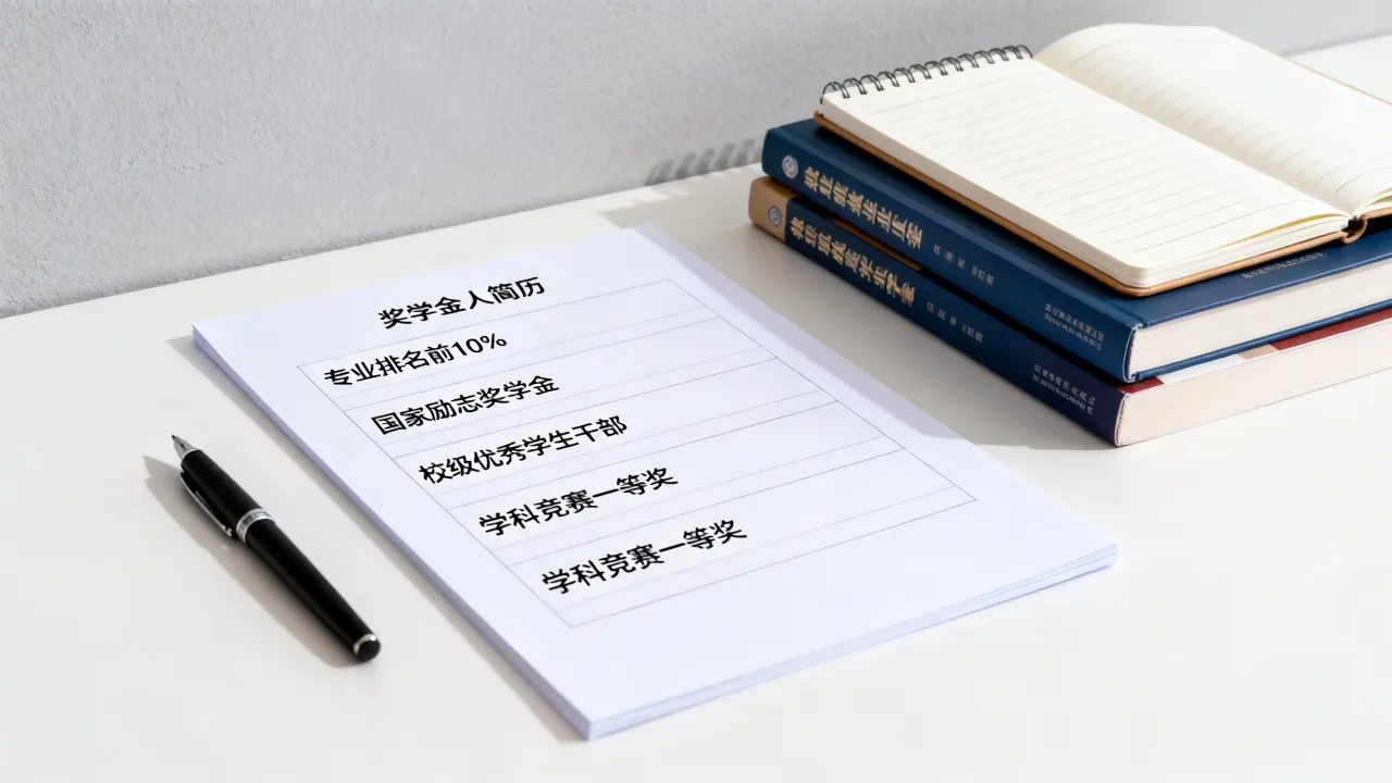 奖学金个人简历怎么写，如何突出亮点提高通过率？-图3