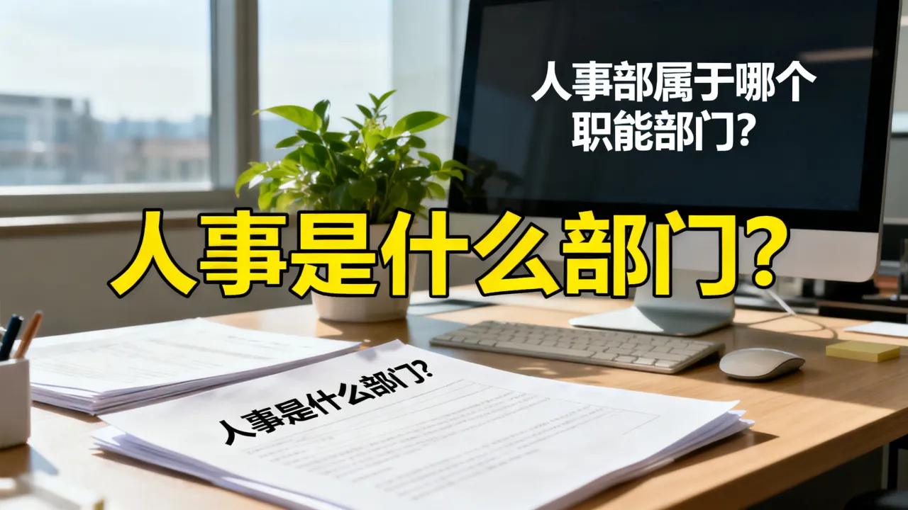 人事是什么部门,人事部具体属于哪个职能部门?