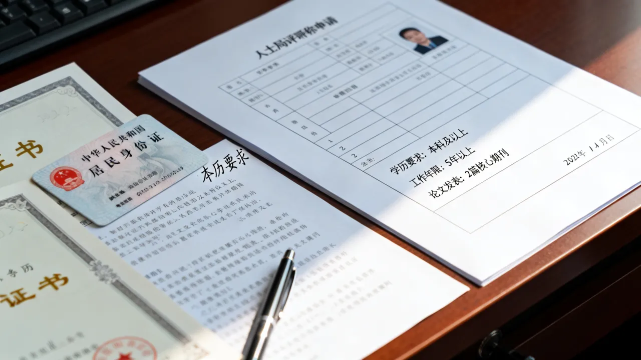 人事局评职称需要满足哪些条件,具体如何申请办理?