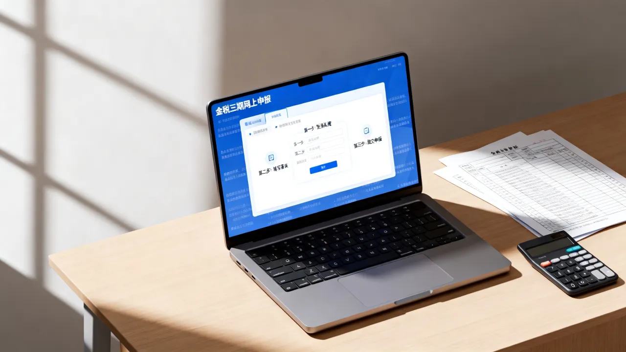 金税三期如何申报,金税三期网上申报流程详解?