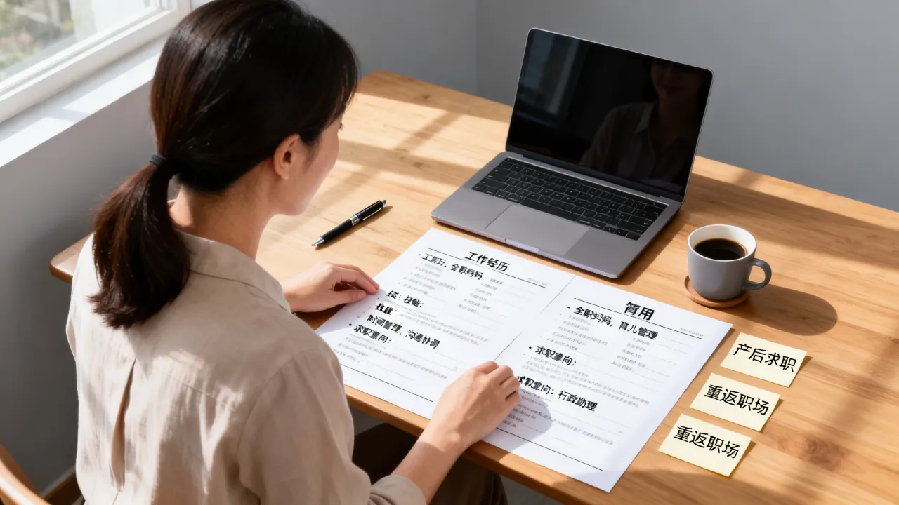 产后找工作怎么写简历,全职妈妈重返职场简历怎么写?-图3 产后找工作怎么写简历,全职妈妈重返职场简历怎么写?-图3