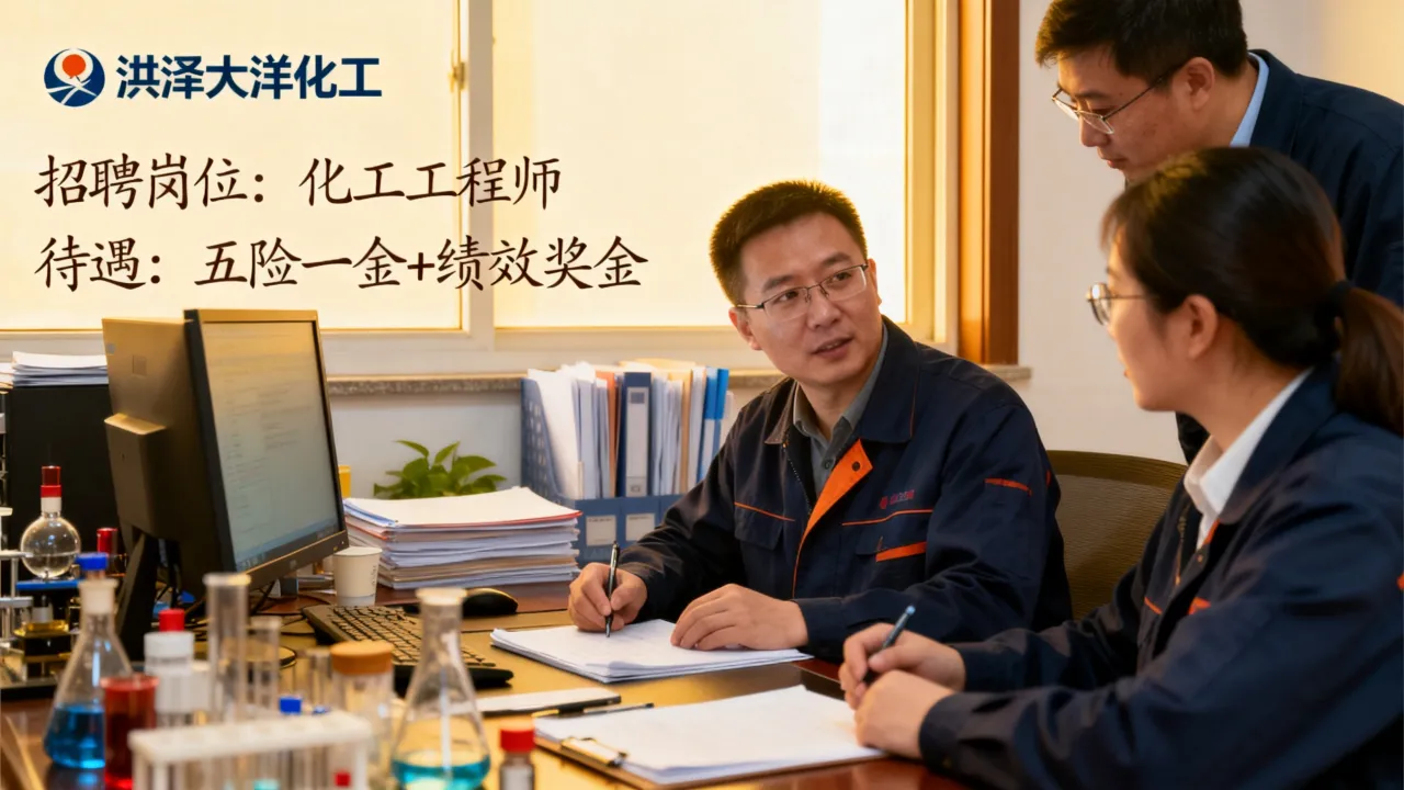 洪泽大洋化工招聘待遇好吗,值得去吗?-图1 洪泽大洋化工招聘待遇好吗,值得去吗?-图1