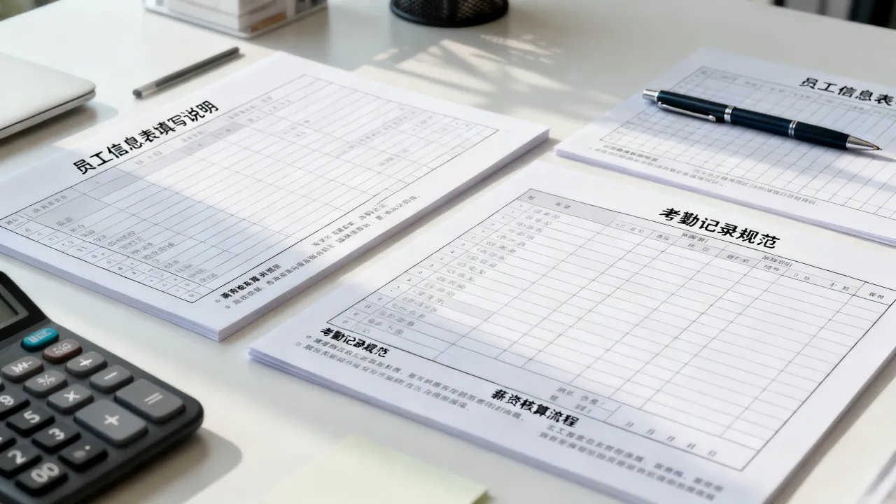 人事需要的表格有哪些，人事常用的表格怎么填写-图1