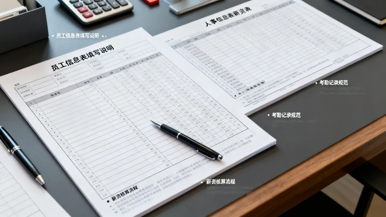 人事需要的表格有哪些，人事常用的表格怎么填写-图3