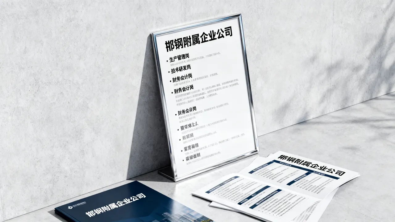 邯钢附属企业公司招聘吗,邯钢附属企业公司最新招聘岗位有哪些-图2 邯钢附属企业公司招聘吗,邯钢附属企业公司最新招聘岗位有哪些-图2