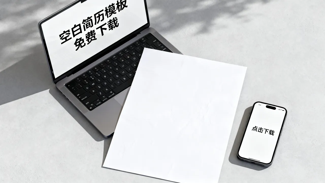 空白个人简历怎么下载?空白简历模板免费下载渠道有哪些-图2 空白个人简历怎么下载?空白简历模板免费下载渠道有哪些-图2
