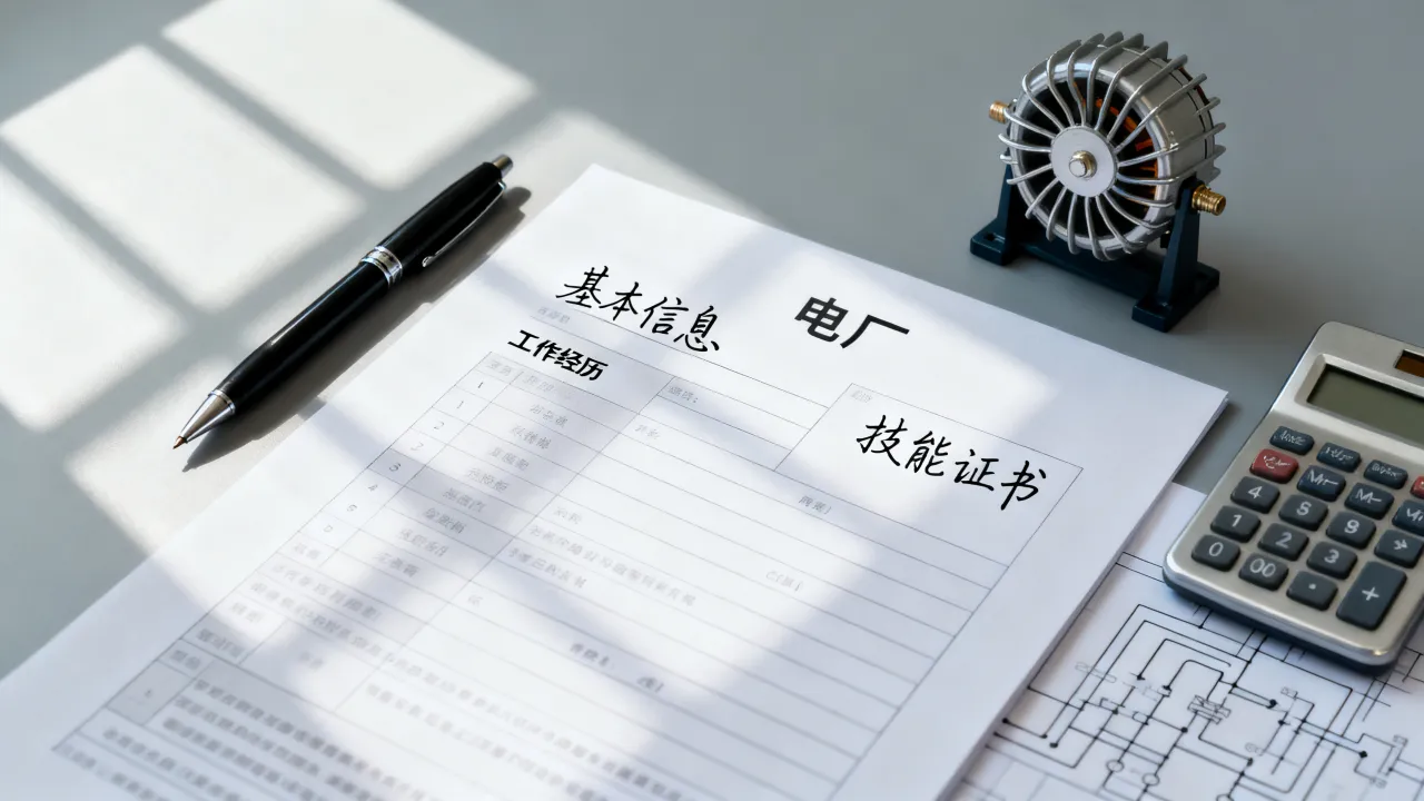 电厂个人简历怎么写,写作技巧和注意事项有哪些?-图2 电厂个人简历怎么写,写作技巧和注意事项有哪些?-图2