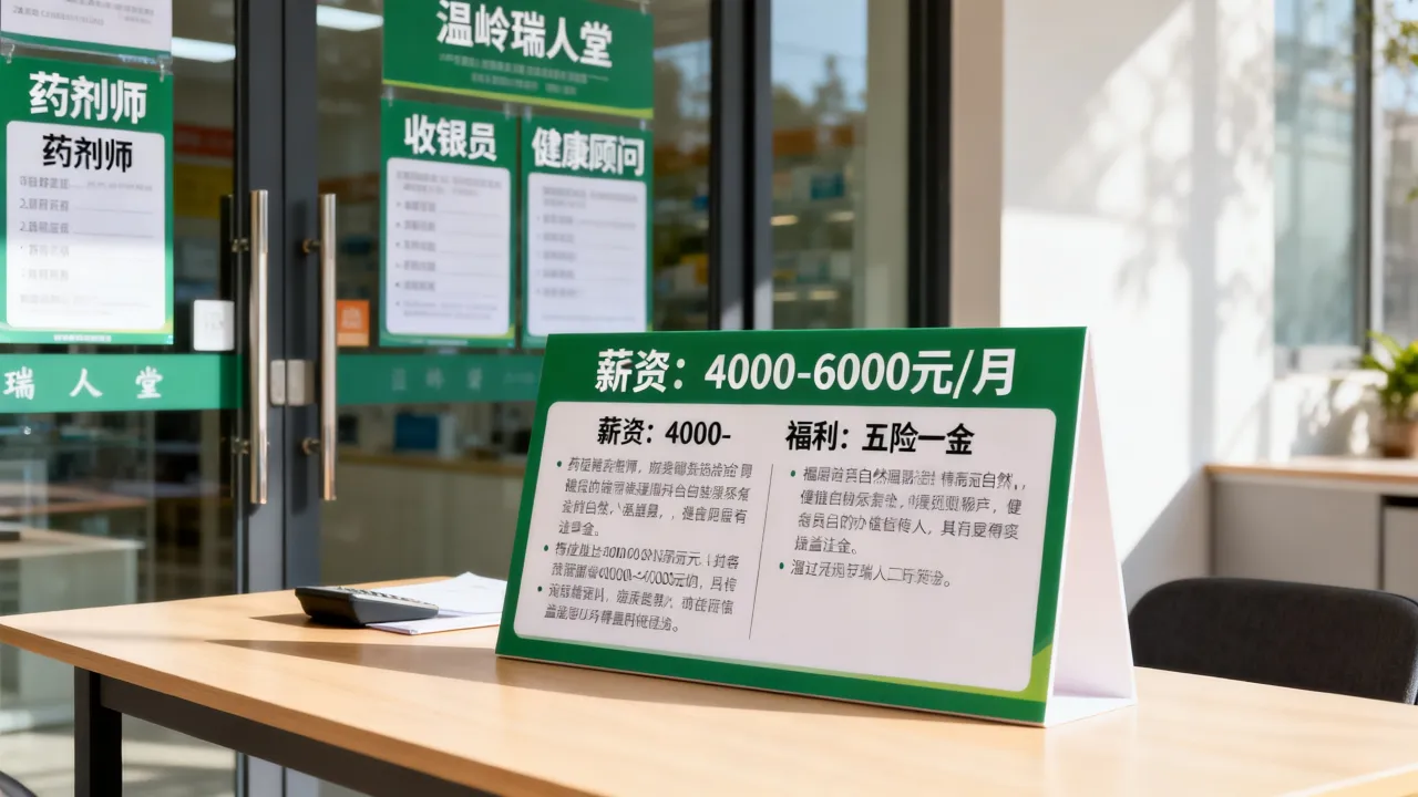 温岭瑞人堂招聘岗位有哪些,瑞人堂工资待遇怎么样?-图1 温岭瑞人堂招聘岗位有哪些,瑞人堂工资待遇怎么样?-图1