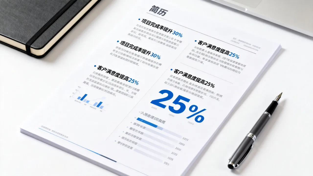 简历中个人成就怎么写,如何用数据量化突出亮点?-图1 简历中个人成就怎么写,如何用数据量化突出亮点?-图1