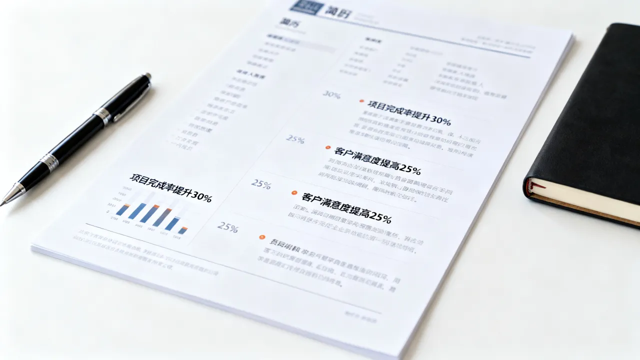 简历中个人成就怎么写,如何用数据量化突出亮点?-图2 简历中个人成就怎么写,如何用数据量化突出亮点?-图2