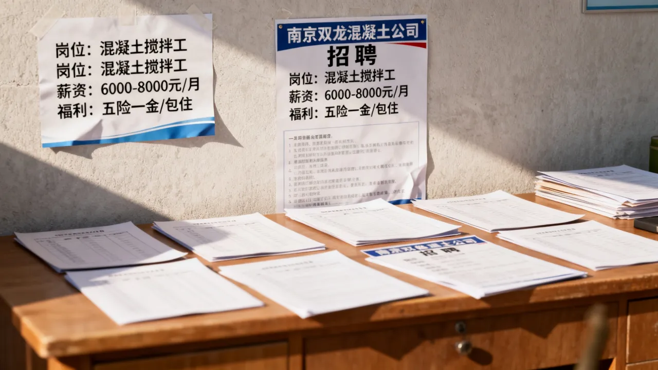 南京双龙混凝土招聘信息有哪些，南京双龙混凝土招聘工资待遇怎么样？-图1