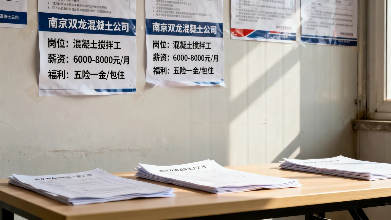 南京双龙混凝土招聘信息有哪些，南京双龙混凝土招聘工资待遇怎么样？-图2