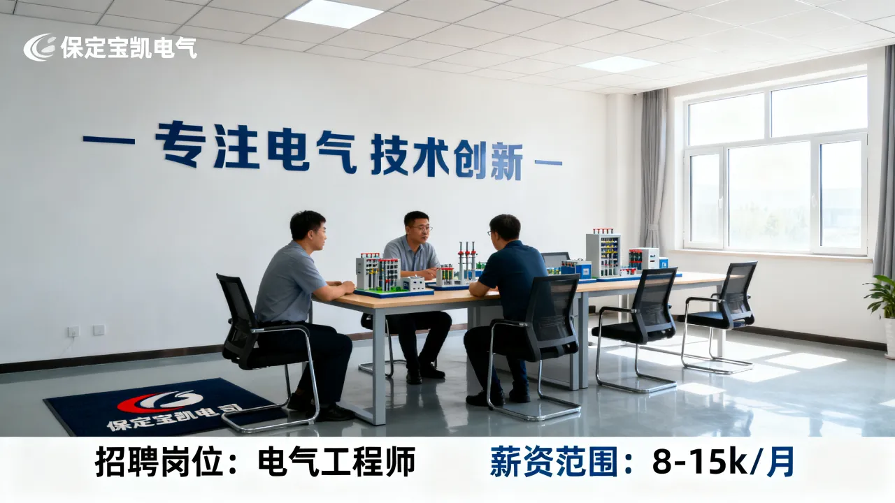 保定宝凯电气招聘靠谱吗,薪资待遇怎么样?-图1 保定宝凯电气招聘靠谱吗,薪资待遇怎么样?-图1