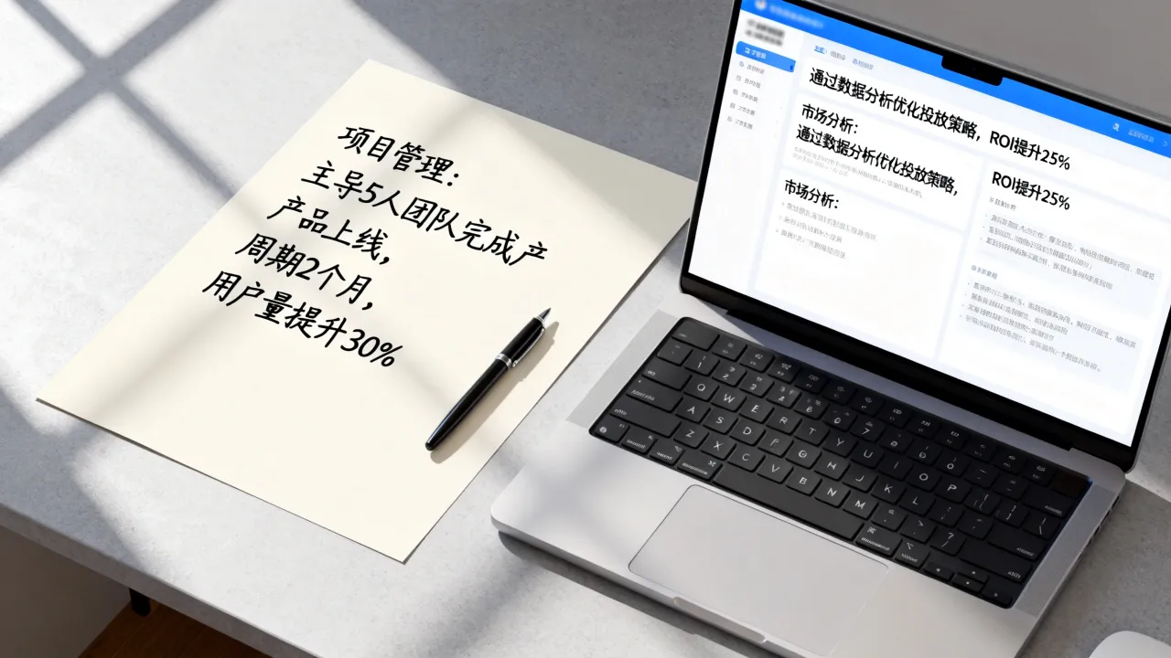 怎么写,简历工作内容描述方法-图2 怎么写,简历工作内容描述方法-图2