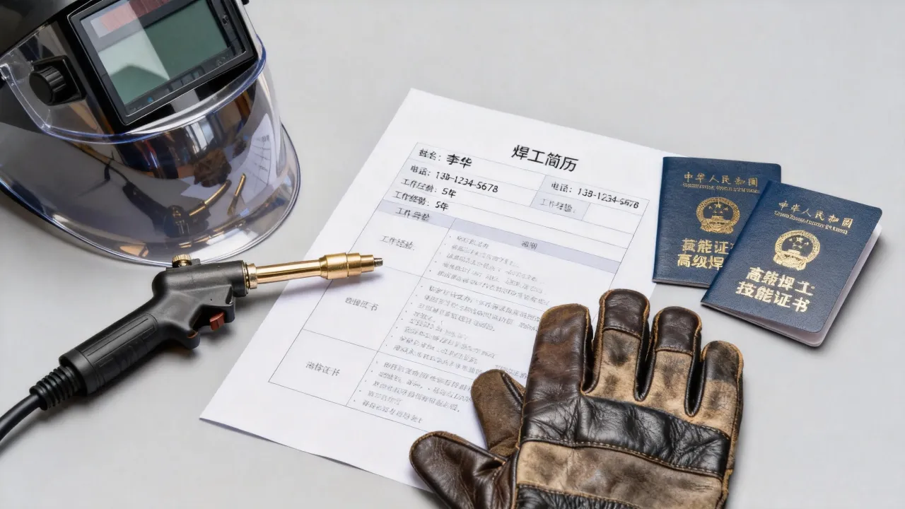 焊工个人简历怎么写,焊工简历模板怎么填才能被录用-图3 焊工个人简历怎么写,焊工简历模板怎么填才能被录用-图3