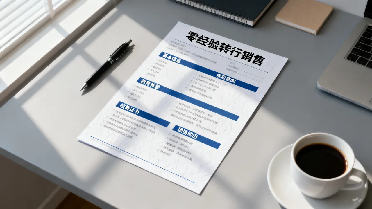 转行做销售简历怎么写，零经验转行销售简历有哪些技巧？-图3