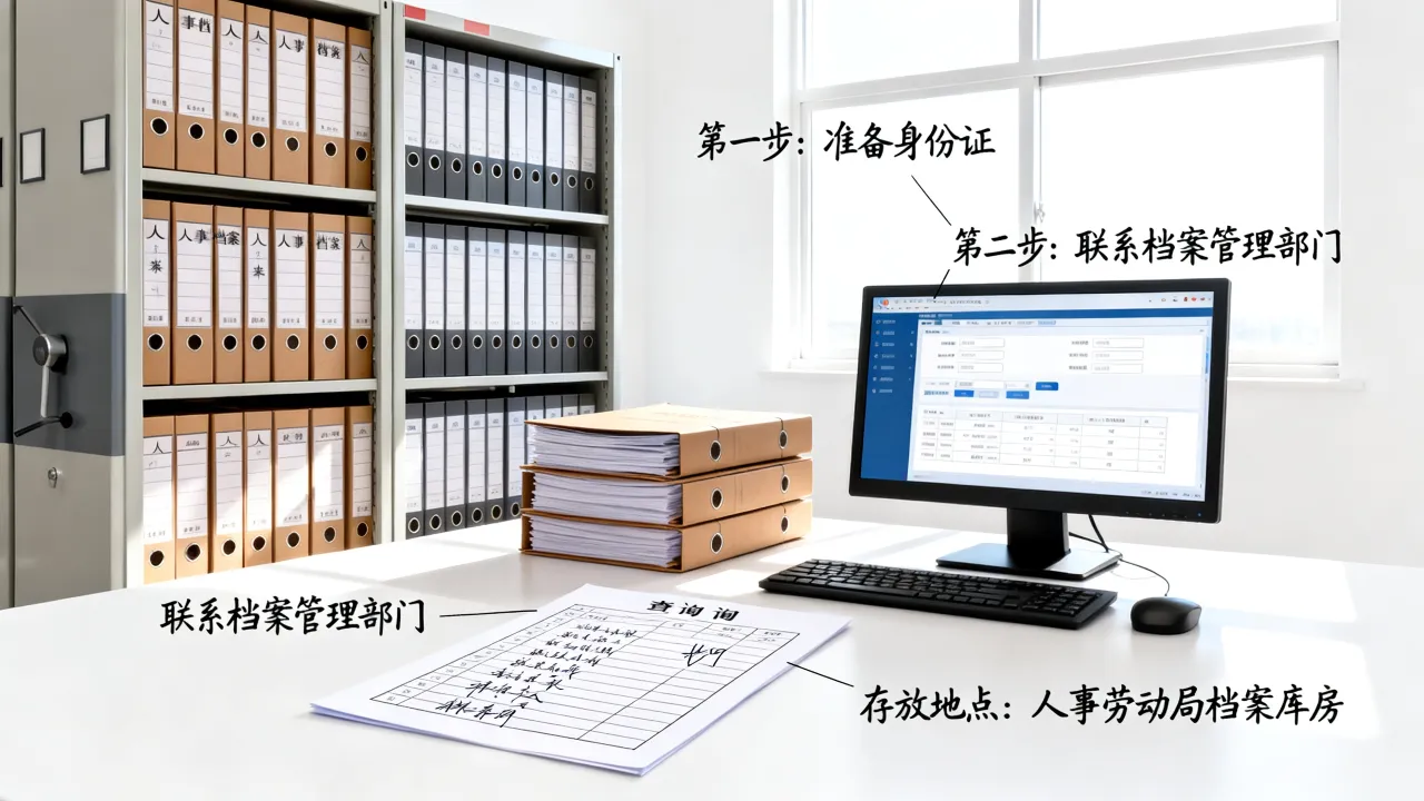 人事劳动局档案怎么查询，人事档案查询流程和存放地点在哪