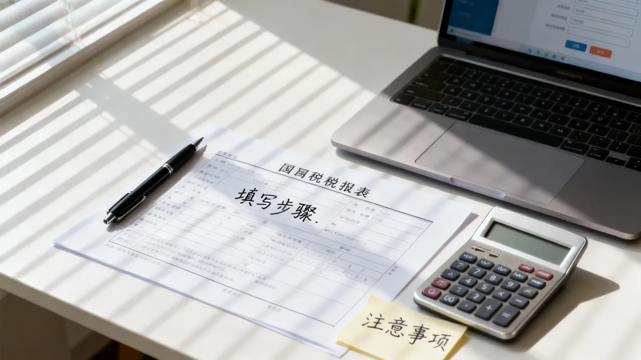 国税报表如何填写,国税报表填写流程及注意事项有哪些?-图1 国税报表如何填写,国税报表填写流程及注意事项有哪些?-图1