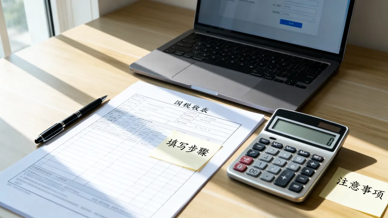 国税报表如何填写,国税报表填写流程及注意事项有哪些?-图3 国税报表如何填写,国税报表填写流程及注意事项有哪些?-图3