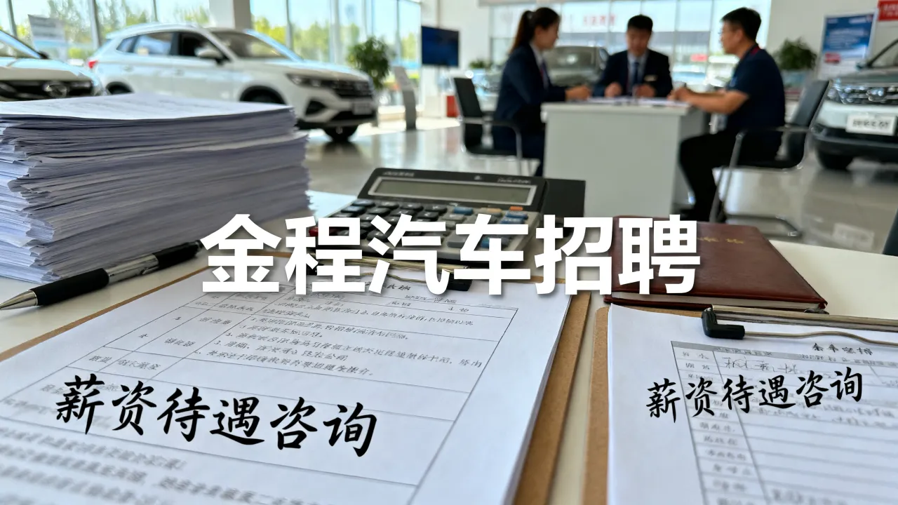秦皇岛金程汽车招聘怎么样，薪资待遇如何？-图1