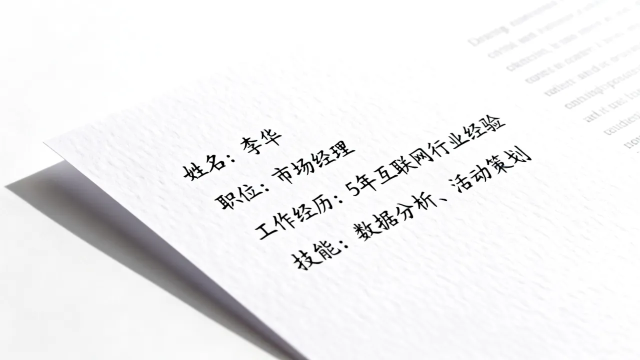 公司个人简介怎么写，优秀个人简介范文有哪些？-图1