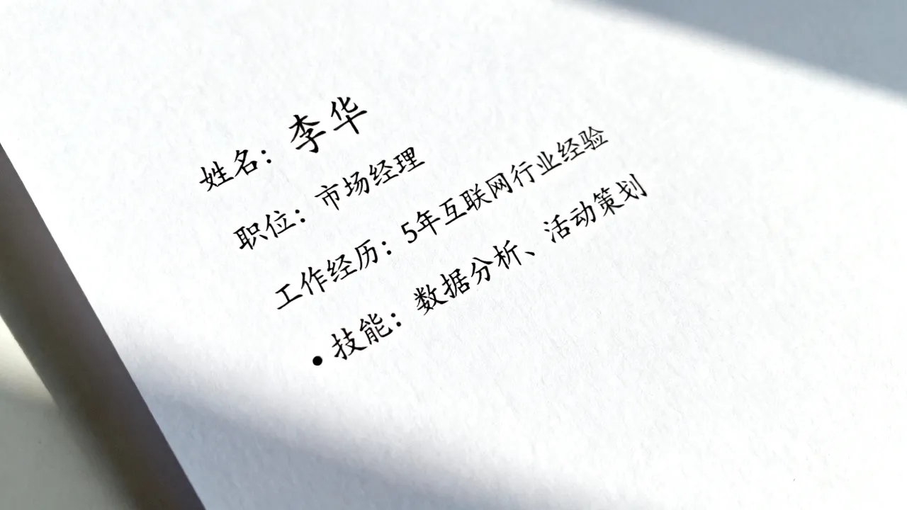 公司个人简介怎么写，优秀个人简介范文有哪些？-图2