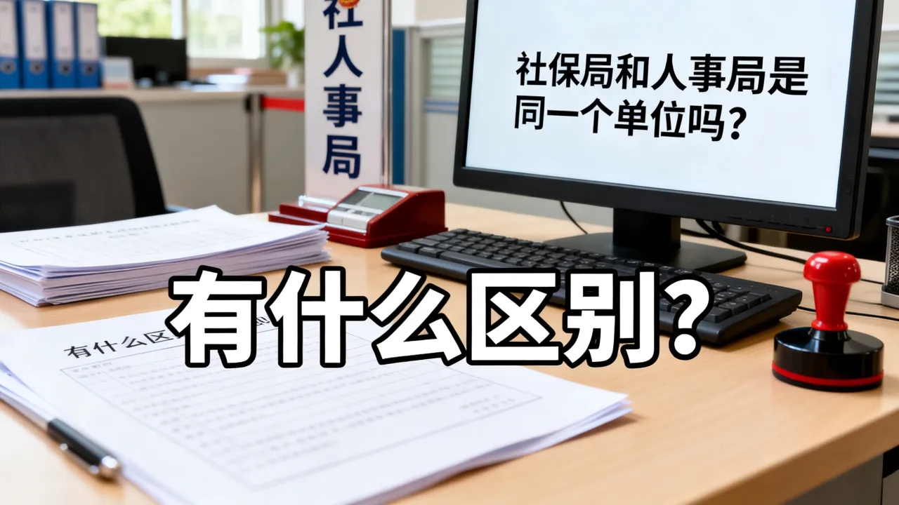 社保局和人事局是同一个单位吗?有什么区别?