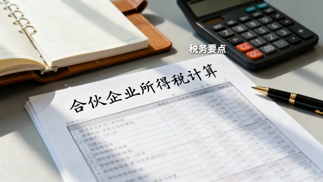 合伙企业如何交税?合伙企业所得税怎么算,你需要知道哪些税务要点-图2 合伙企业如何交税?合伙企业所得税怎么算,你需要知道哪些税务要点-图2